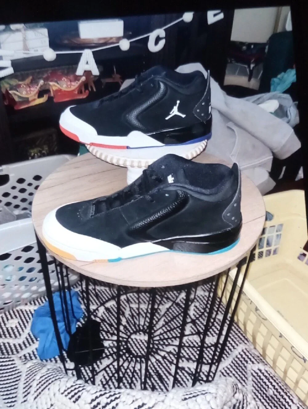 Jordan Big Fund Multi Color Sole Size8M Item 59